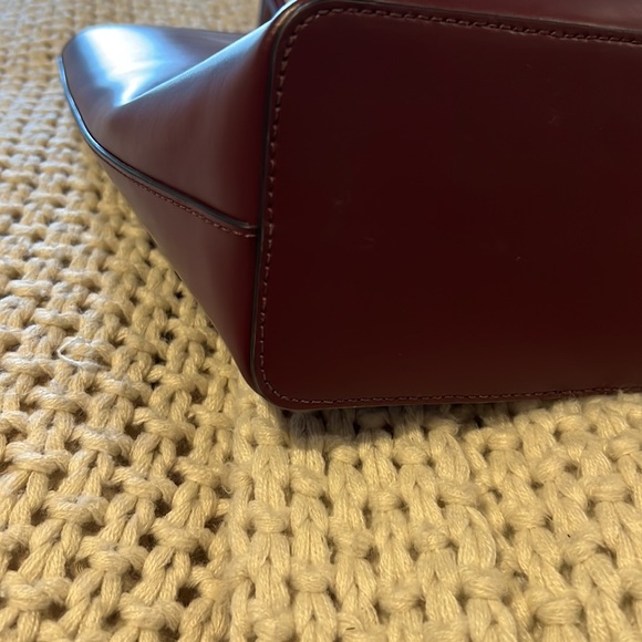 Kate Spade Maroon Tote - Picture 4 of 6